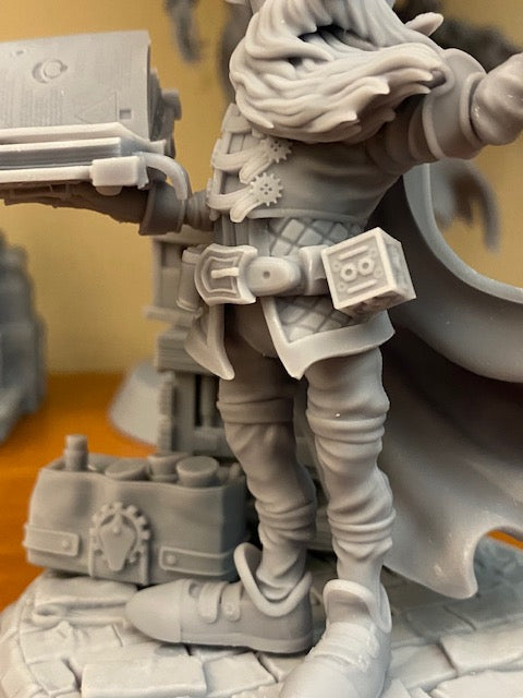 Alvynn the Alchemist (Version B) | 3D Printed Figure | Art Piece | Nerikson | Nerdy Creations