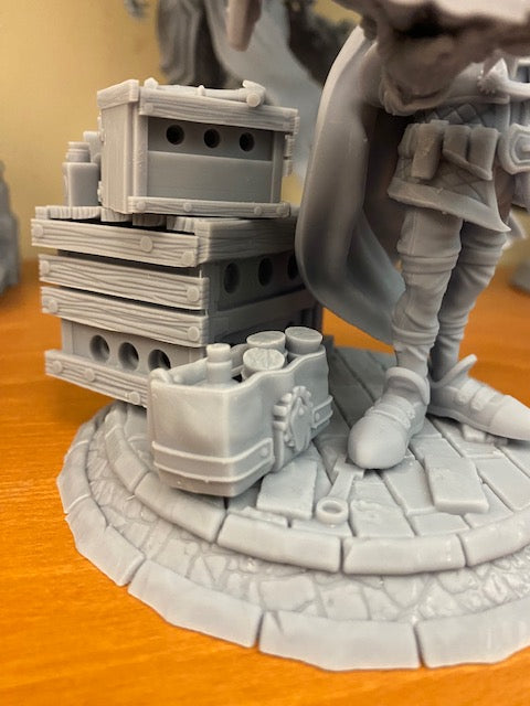 Alvynn the Alchemist (Version B) | 3D Printed Figure | Art Piece | Nerikson | Nerdy Creations