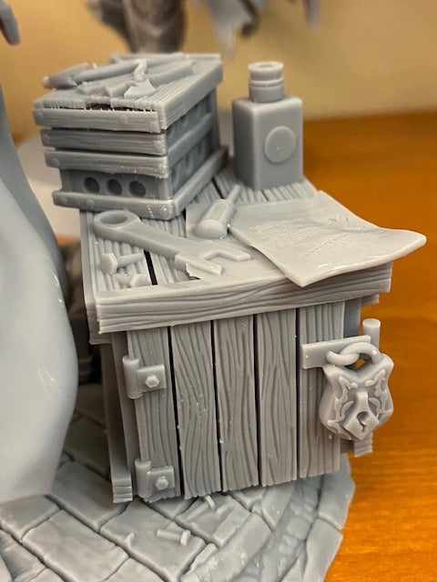 Alvynn the Alchemist (Version B) | 3D Printed Figure | Art Piece | Nerikson | Nerdy Creations