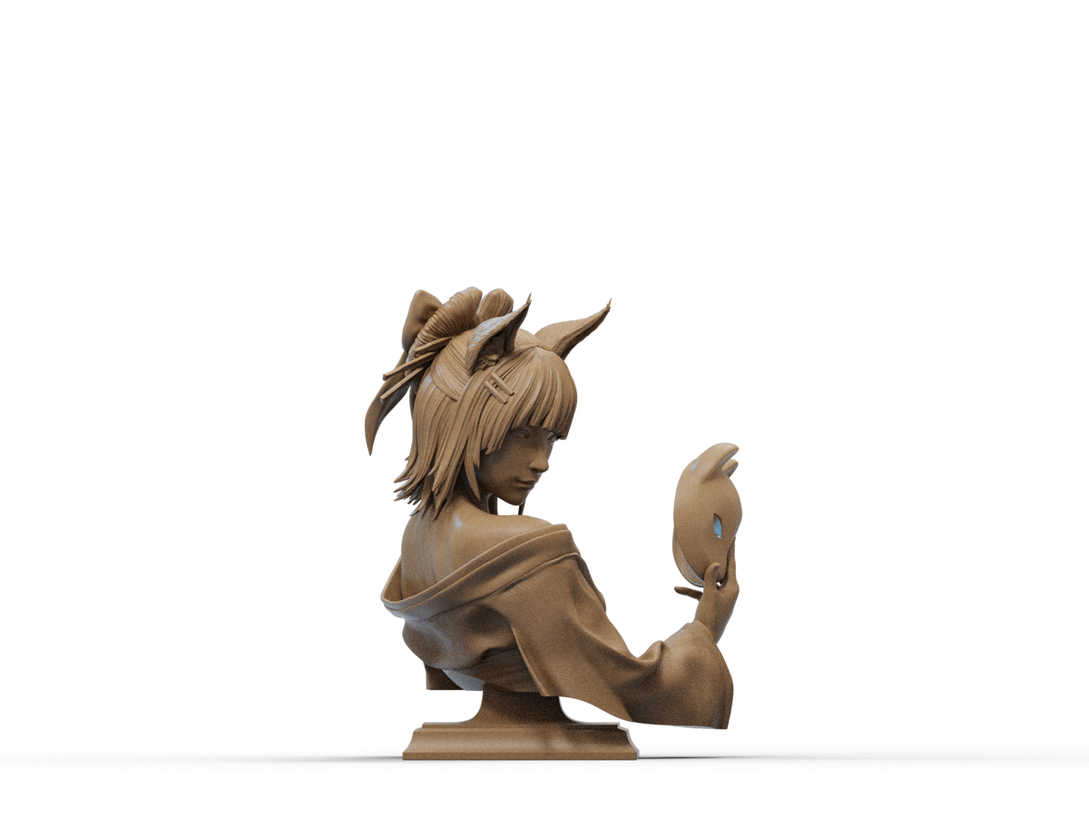 Amaterasu Bust resin figure