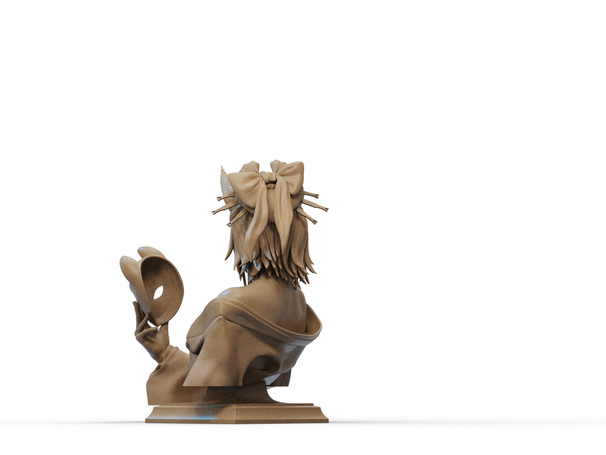 Amaterasu resin figure