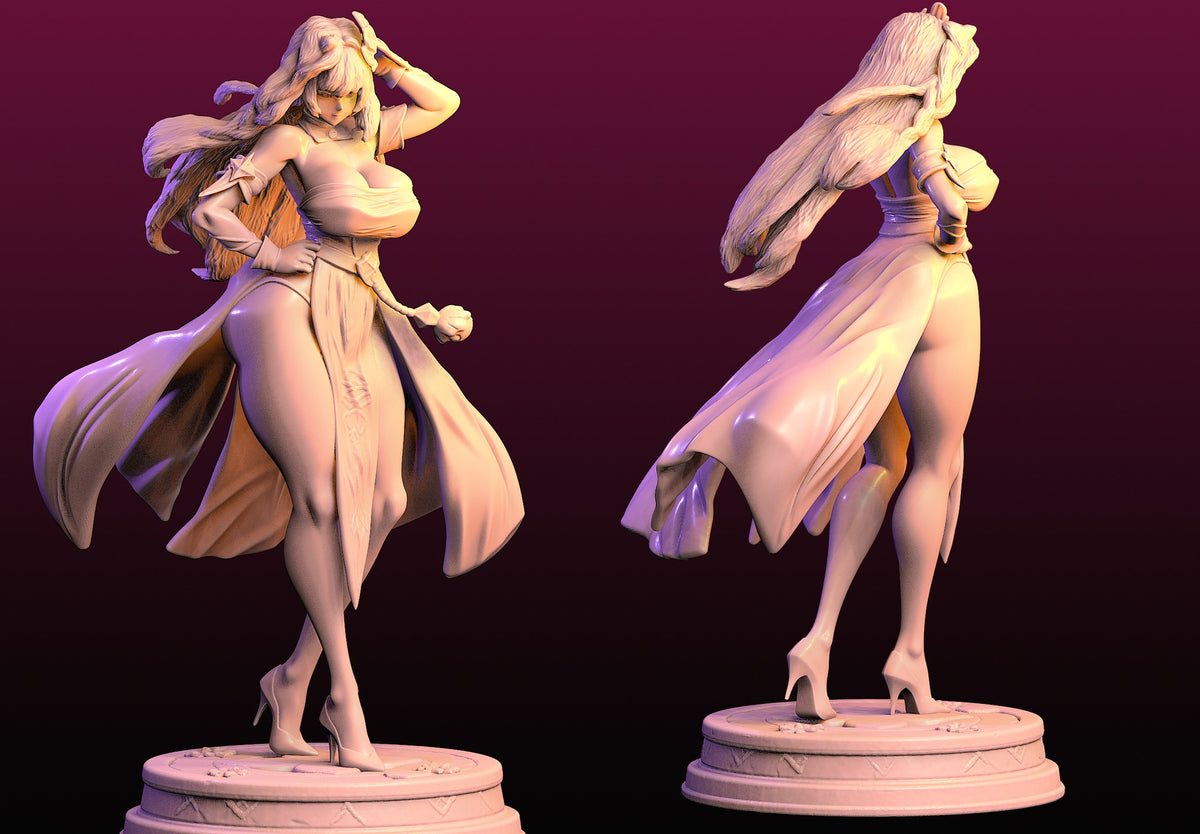 Arcana Maidens resin figure
