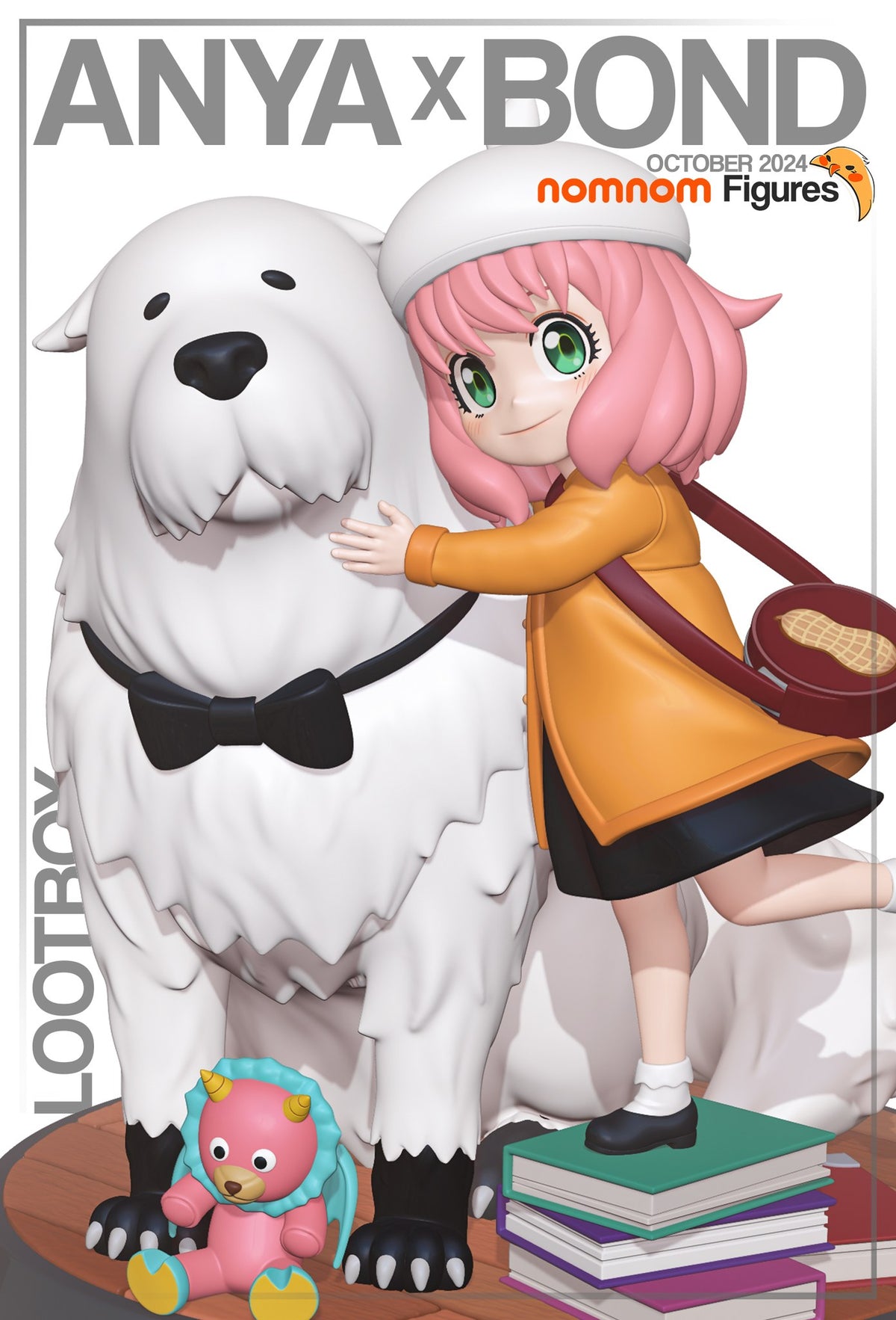 Anya & Bond resin figure