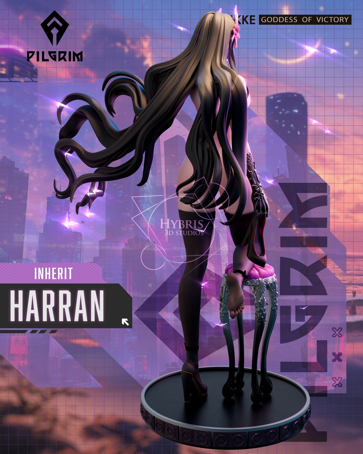 Harran resin figure