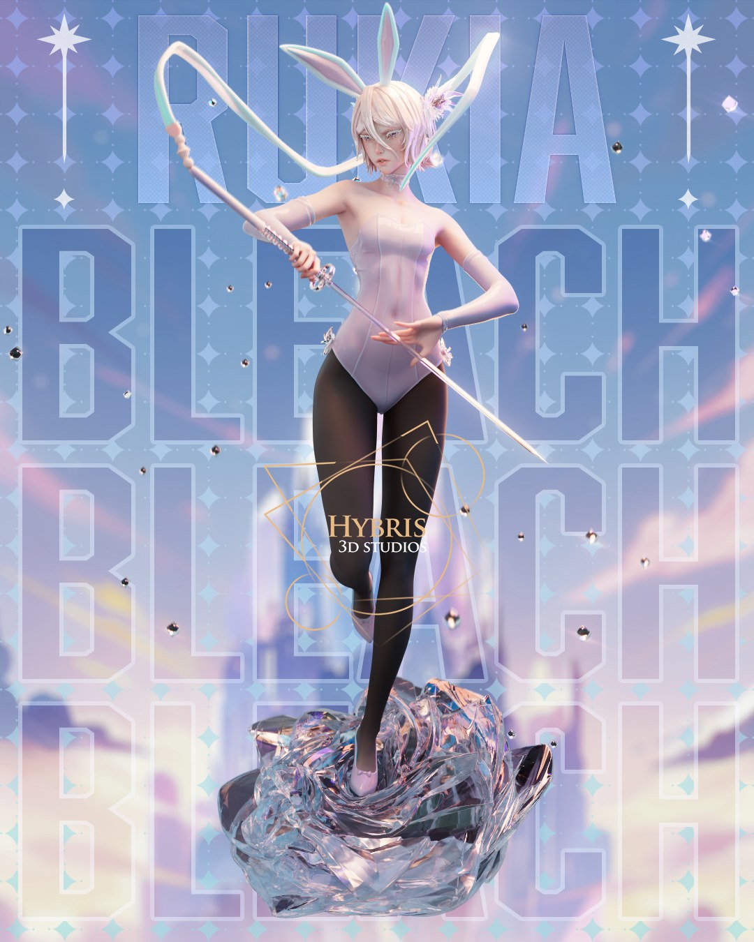 Rukia Kuchiki resin figure