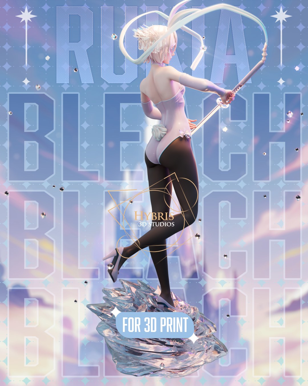 Rukia Kuchiki resin figure