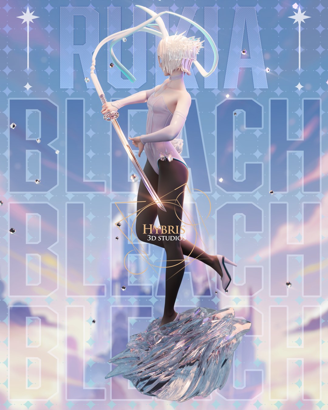 Rukia Kuchiki resin figure