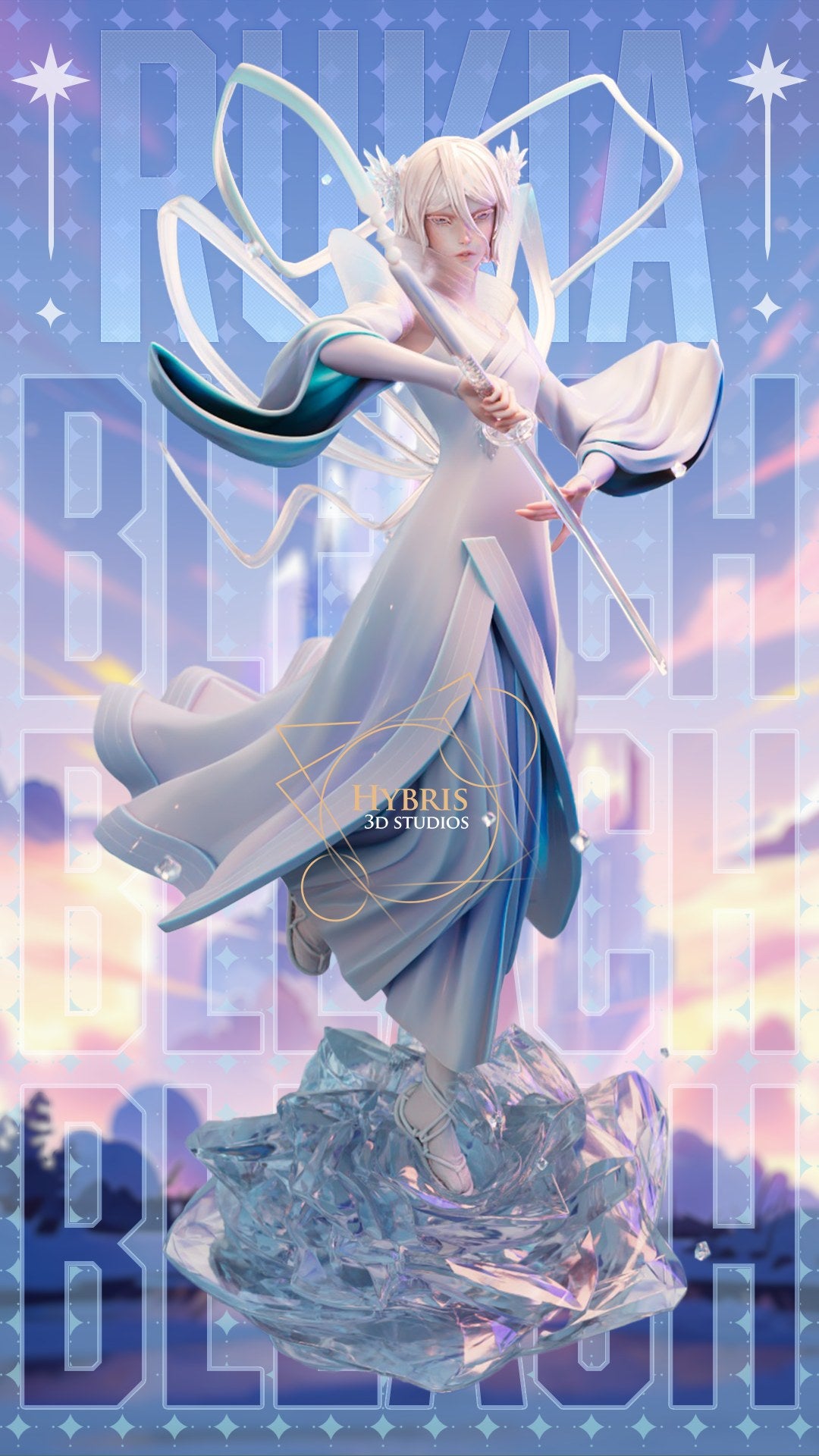 Rukia Kuchiki resin figure