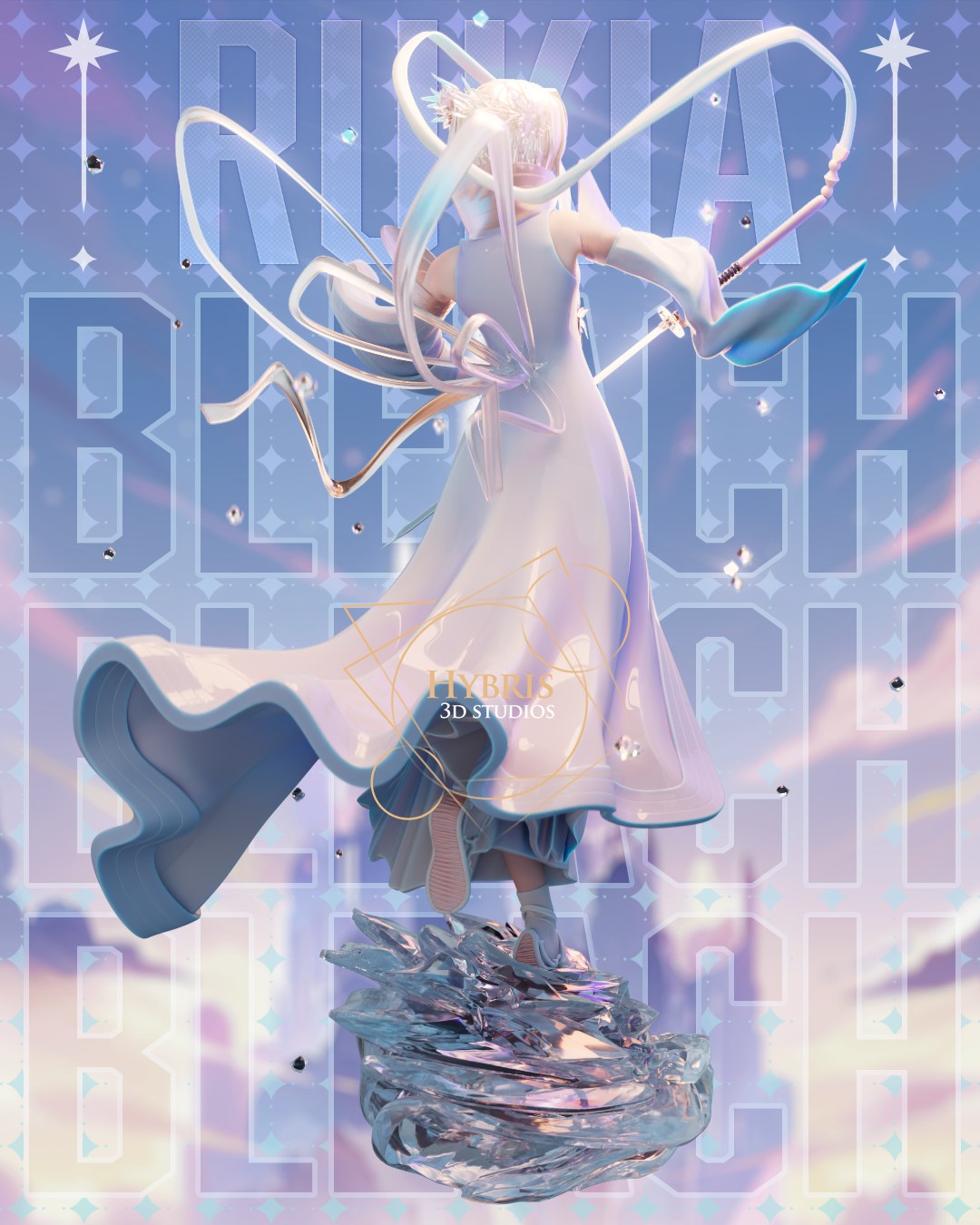 Rukia Kuchiki resin figure
