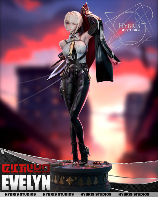 Evelyn Chevalier resin figure