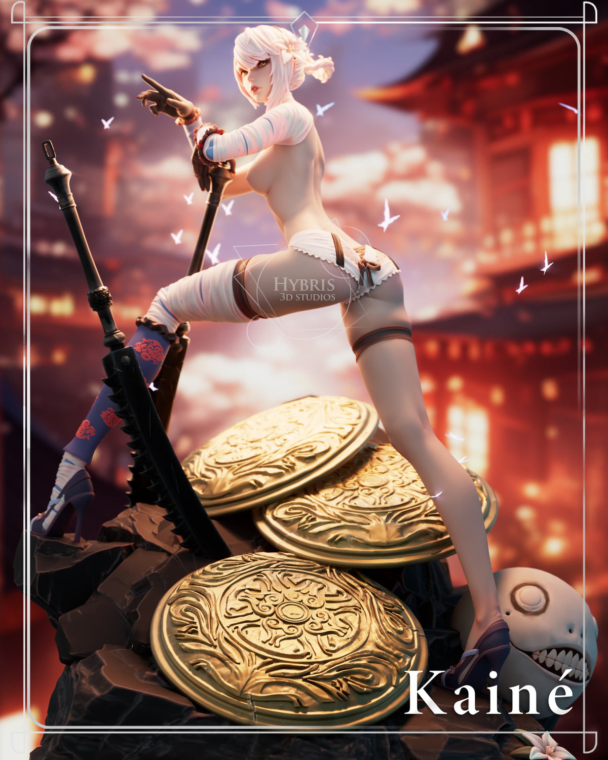 Kaine resin figure