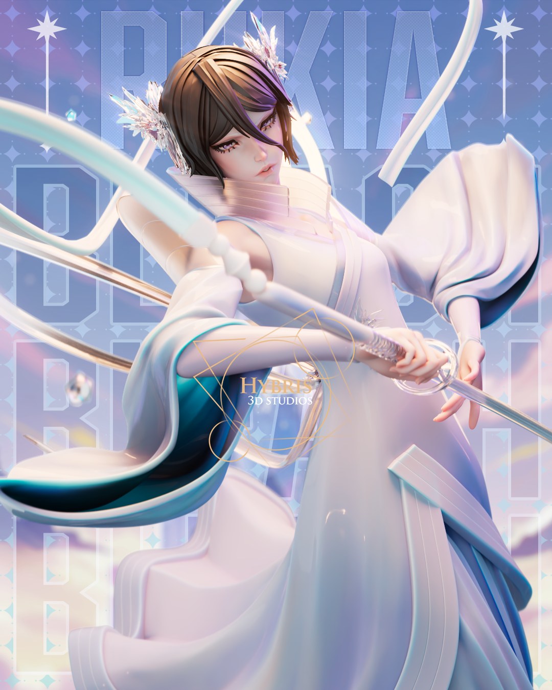 Rukia Kuchiki resin figure