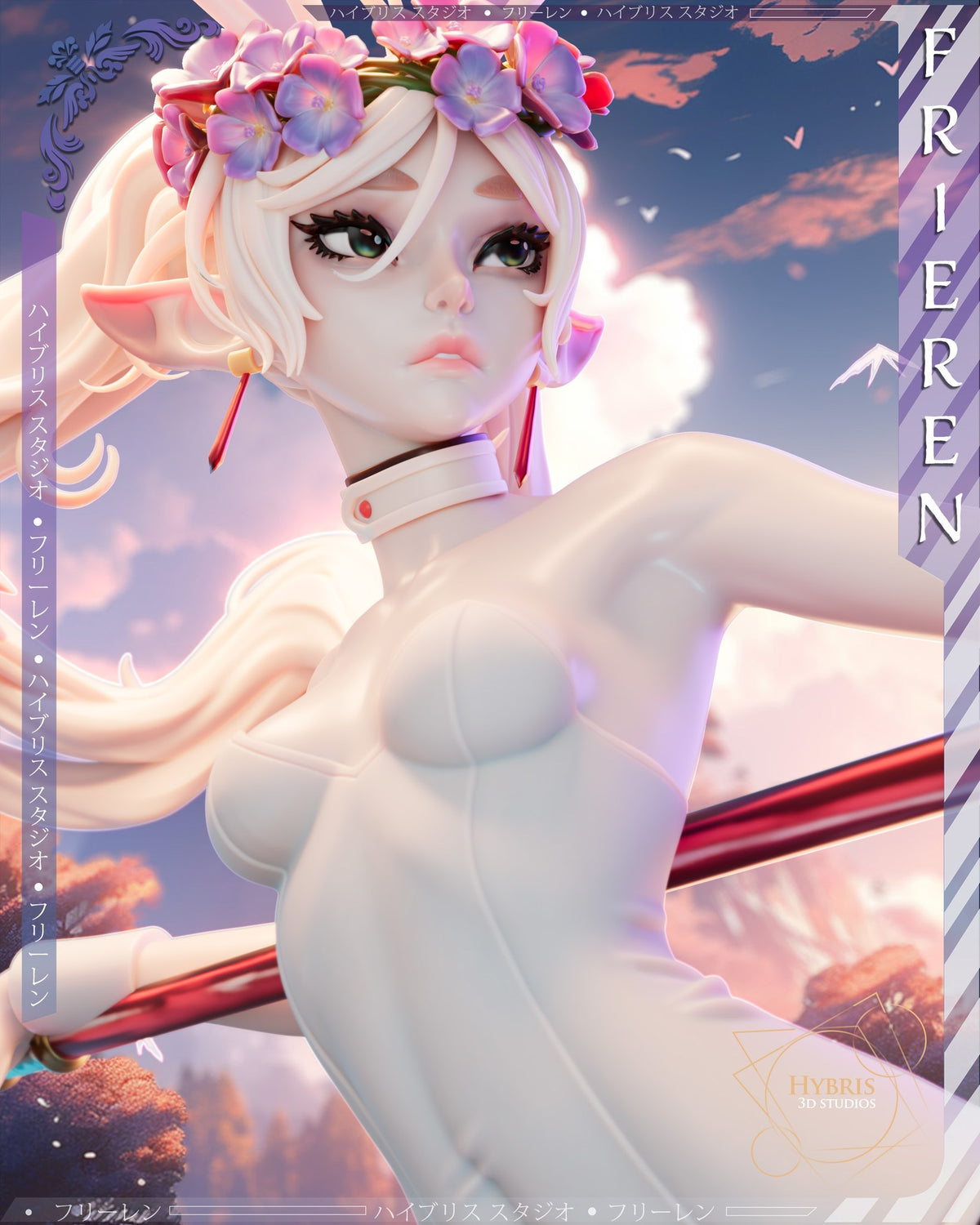Frieren resin figure