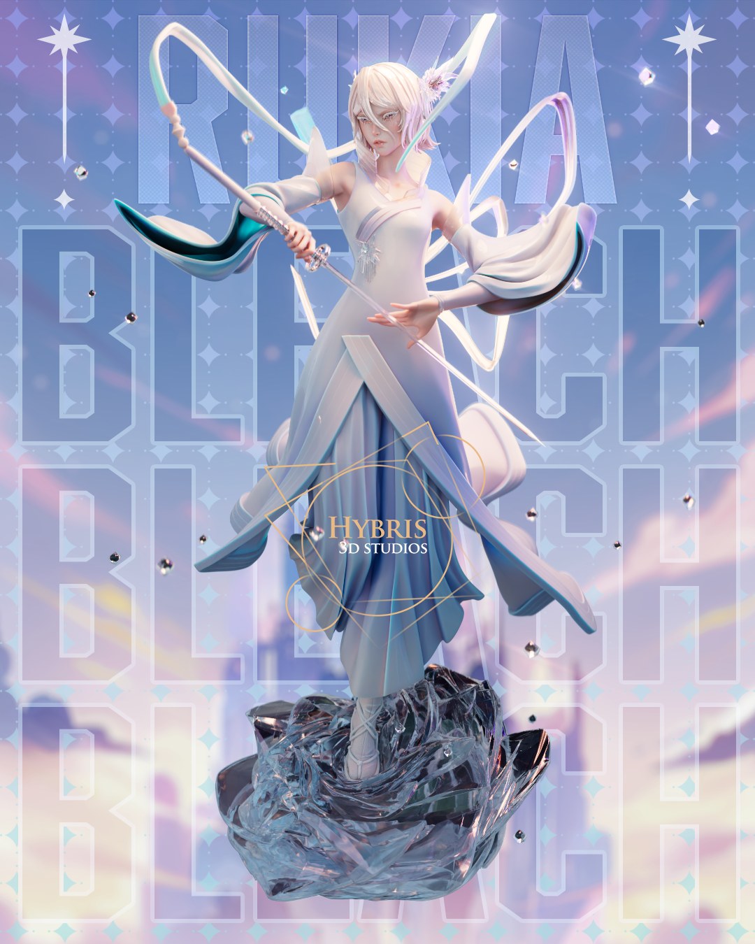Rukia Kuchiki resin figure