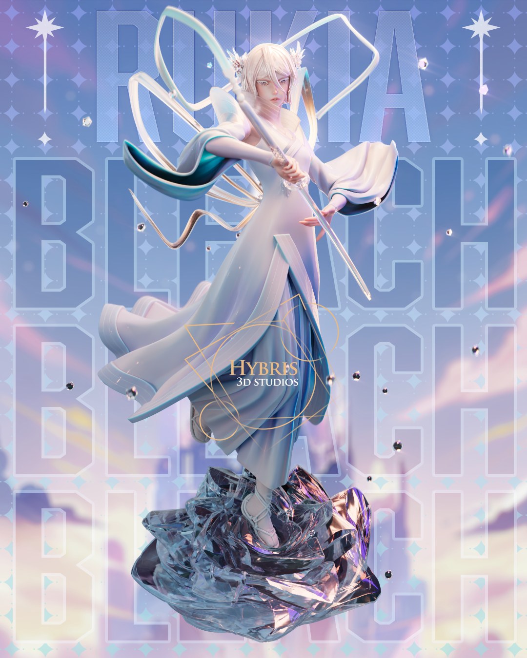 Rukia Kuchiki resin figure
