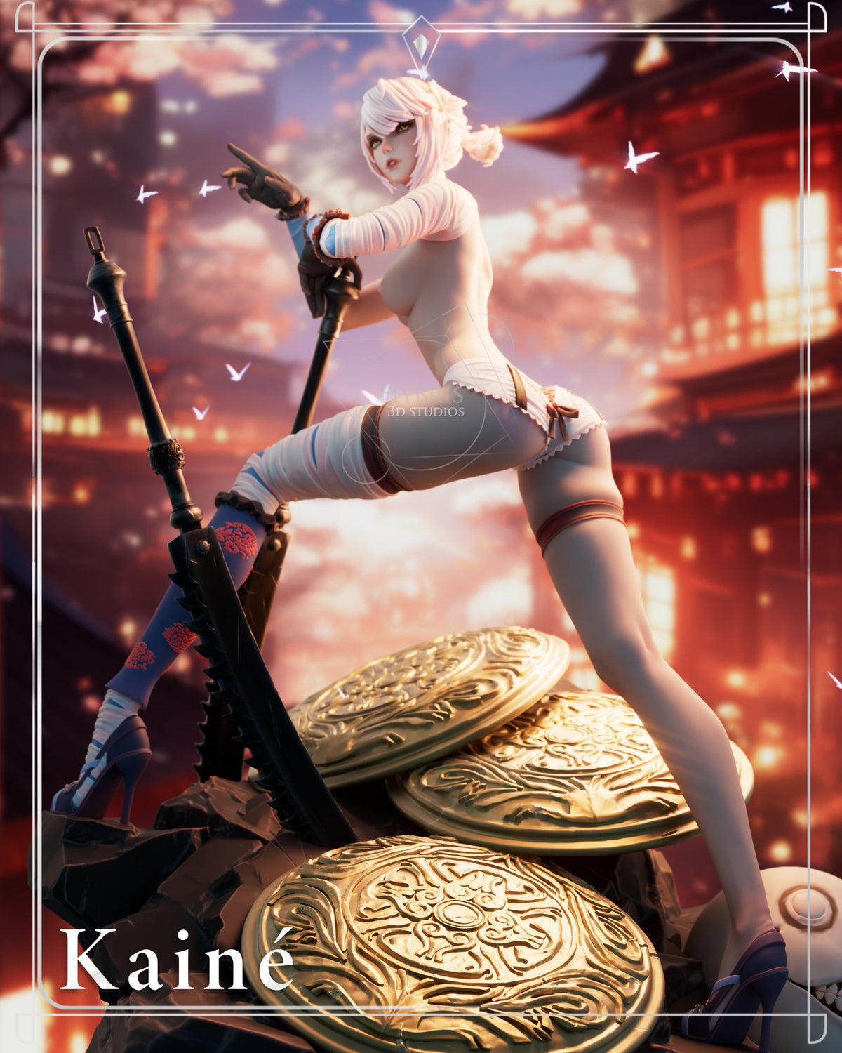 Kaine resin figure