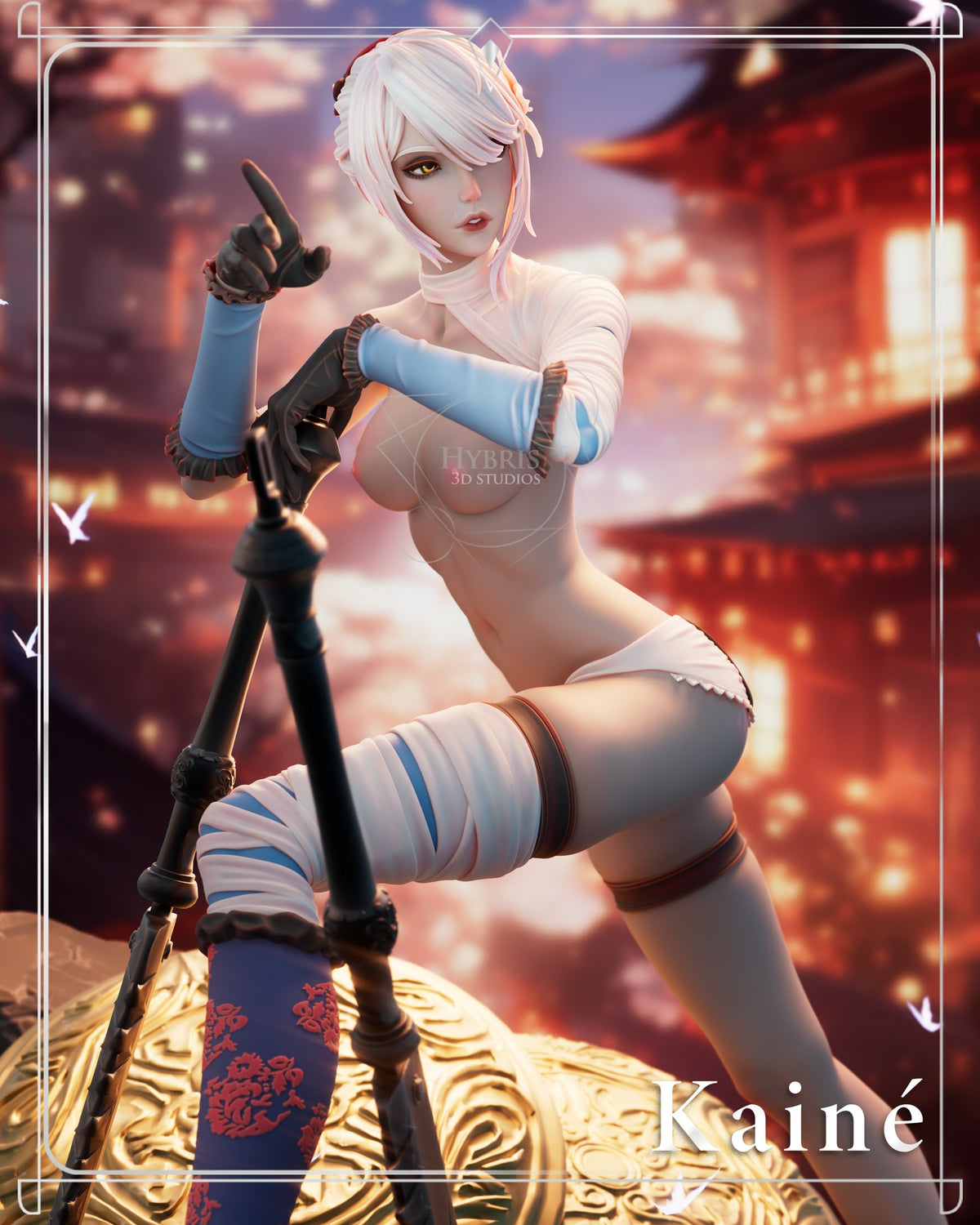 Kaine resin figure