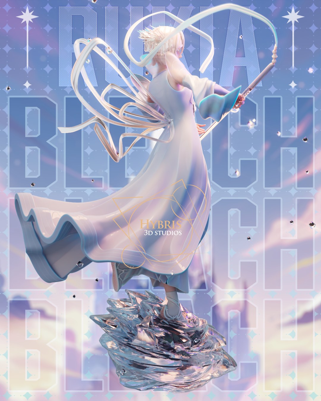 Rukia Kuchiki resin figure