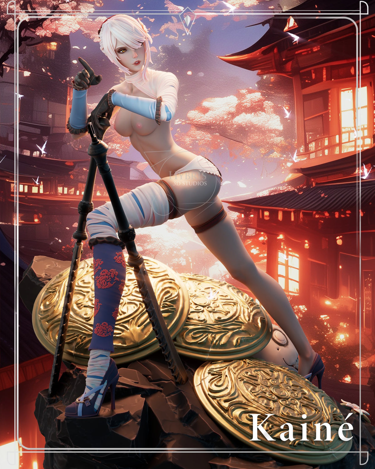 Kaine resin figure