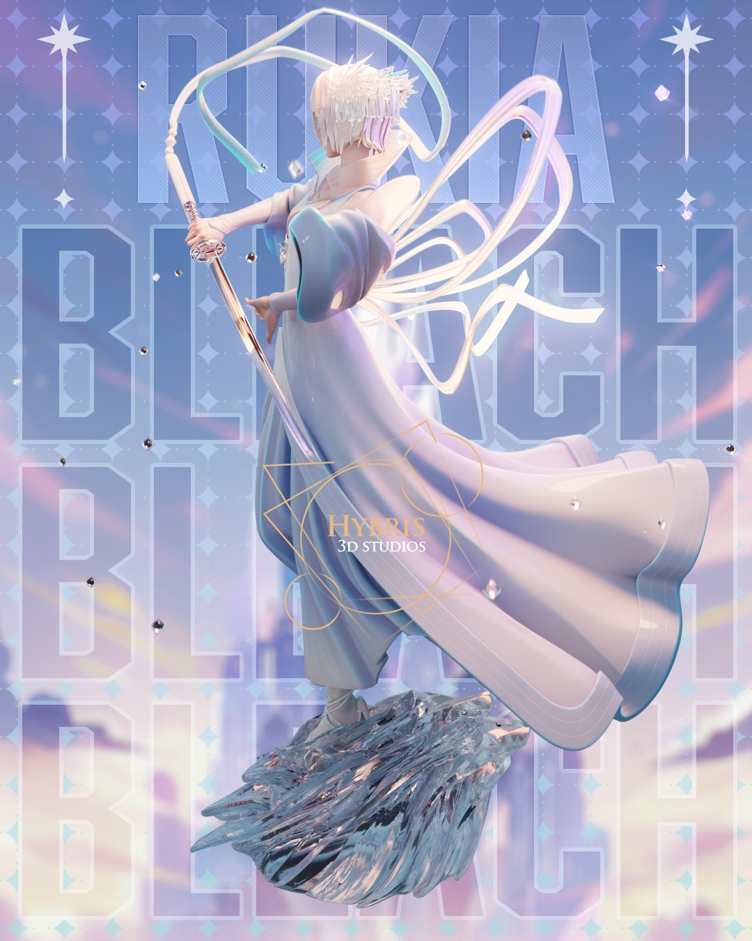 Rukia Kuchiki resin figure