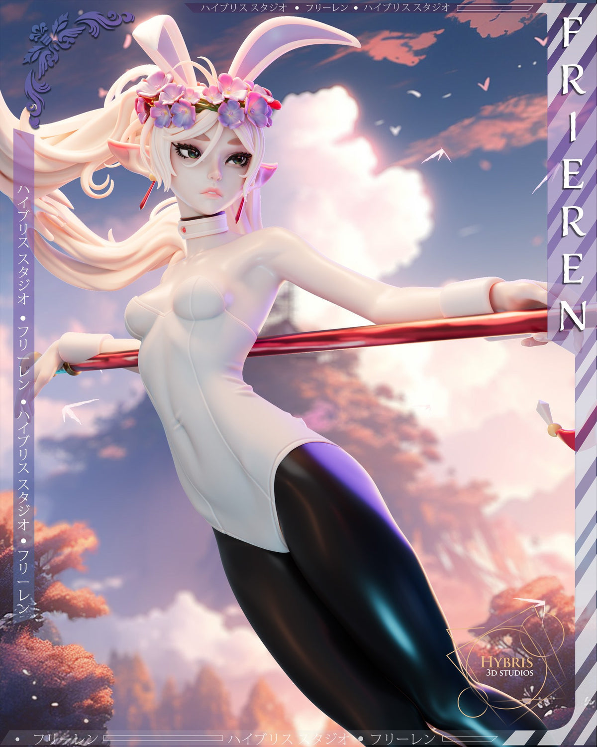 Frieren resin figure