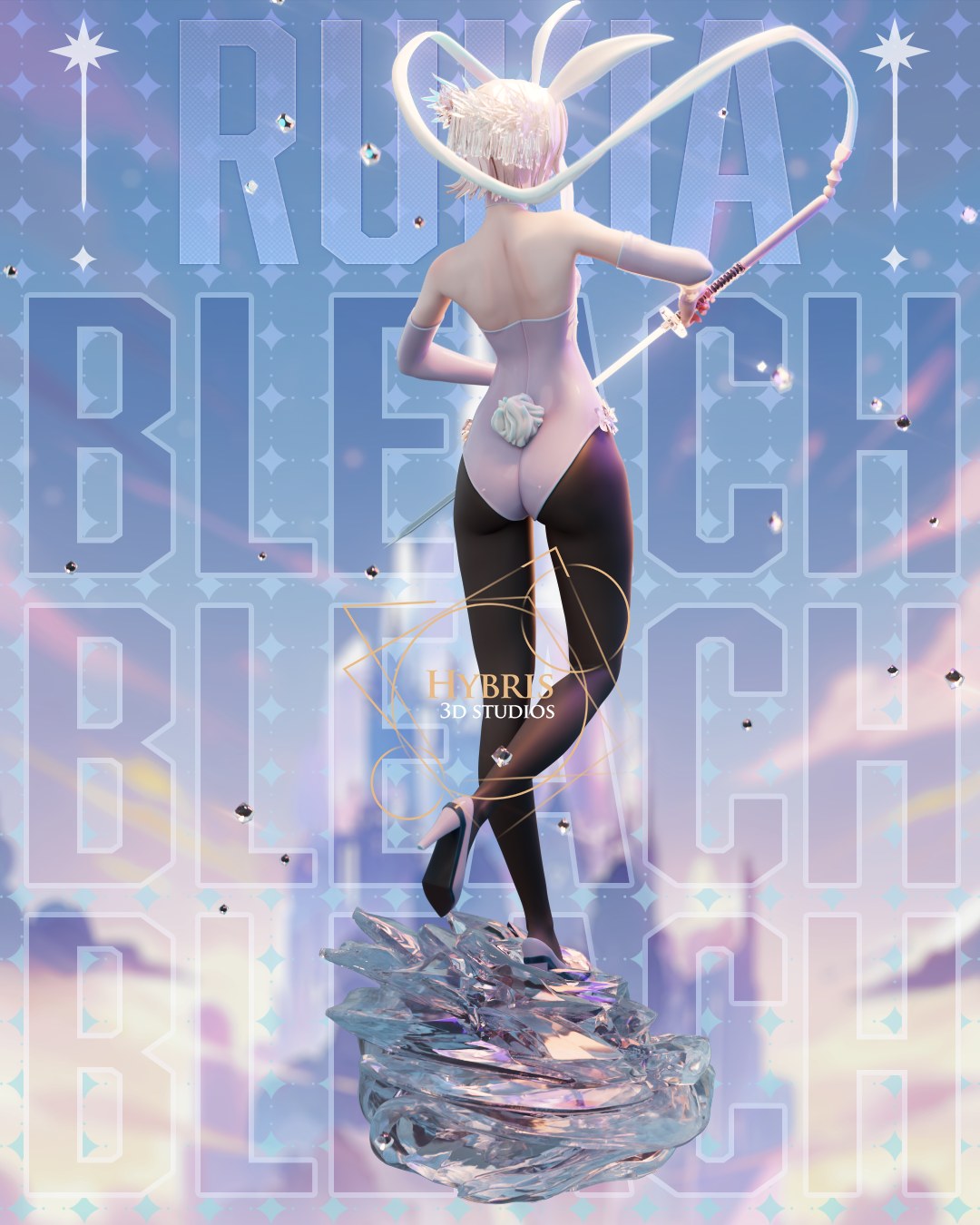 Rukia Kuchiki resin figure