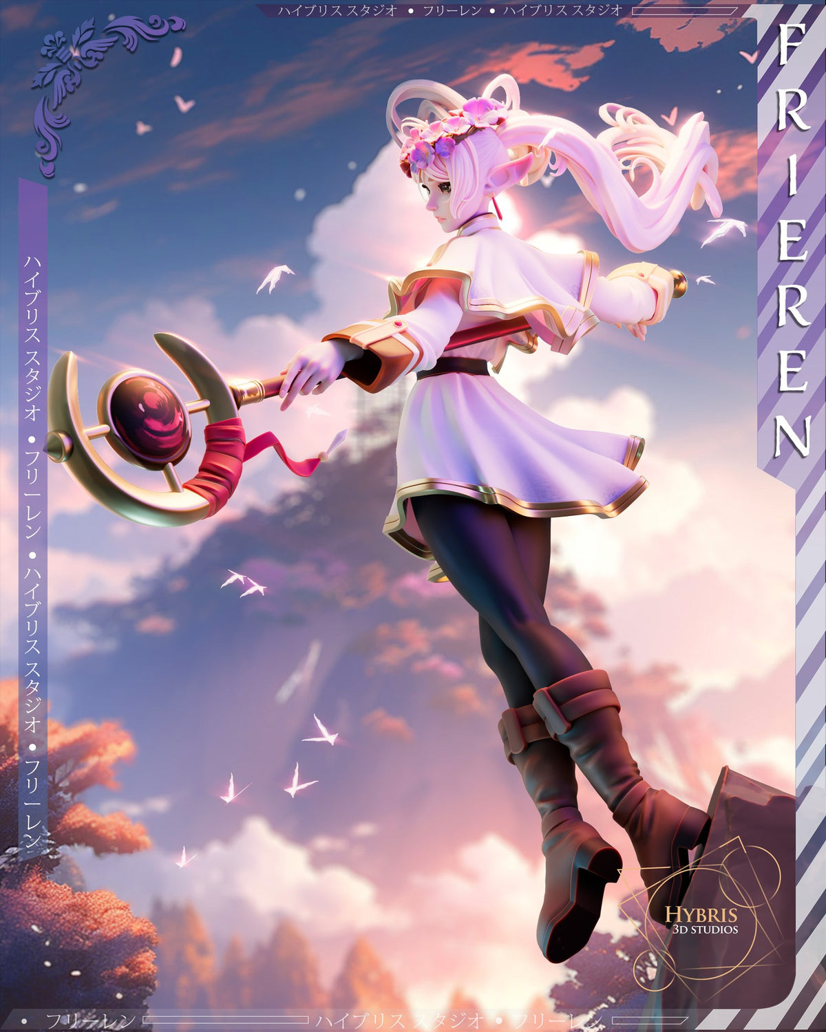 Frieren resin figure
