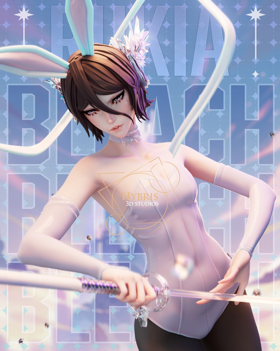 Rukia Kuchiki resin figure