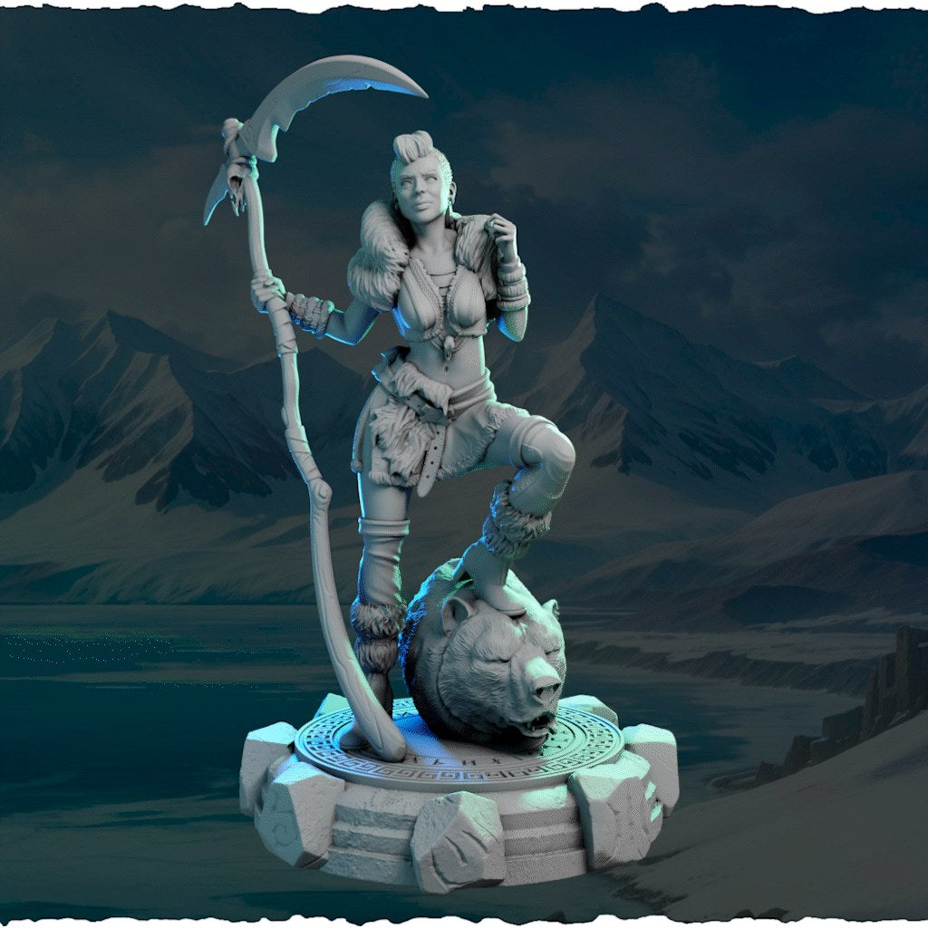 Astrid resin figure