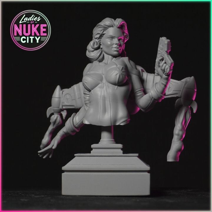Aurora Vortex resin figure