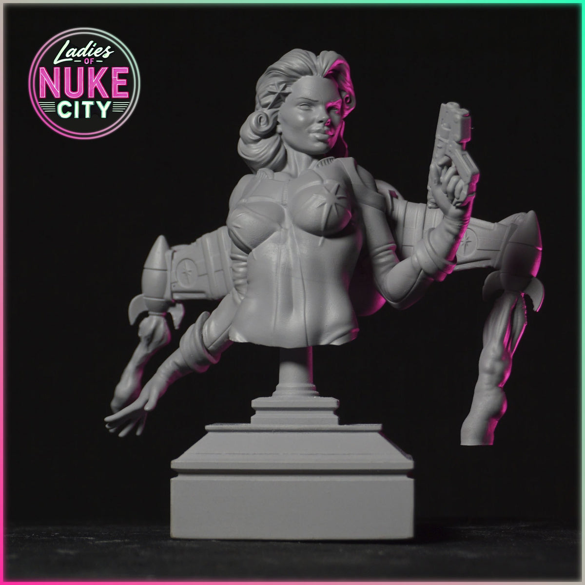 Aurora Vortex resin figure