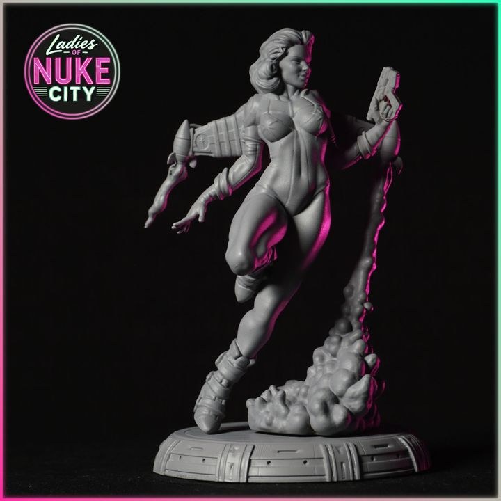 Aurora Vortex resin figure