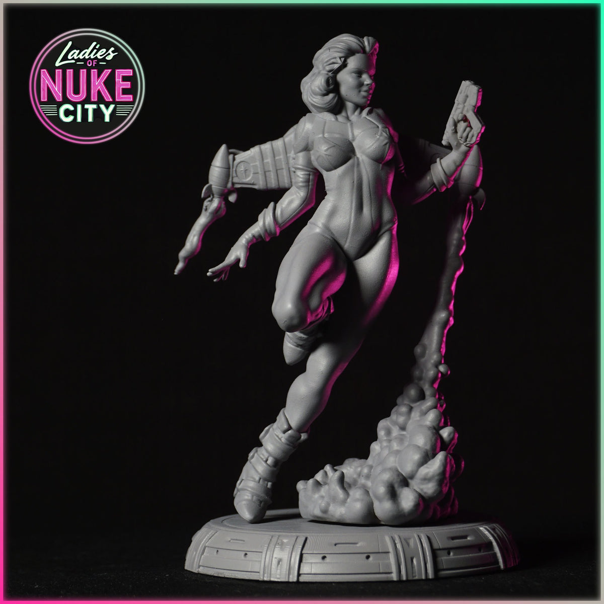 Aurora Vortex resin figure