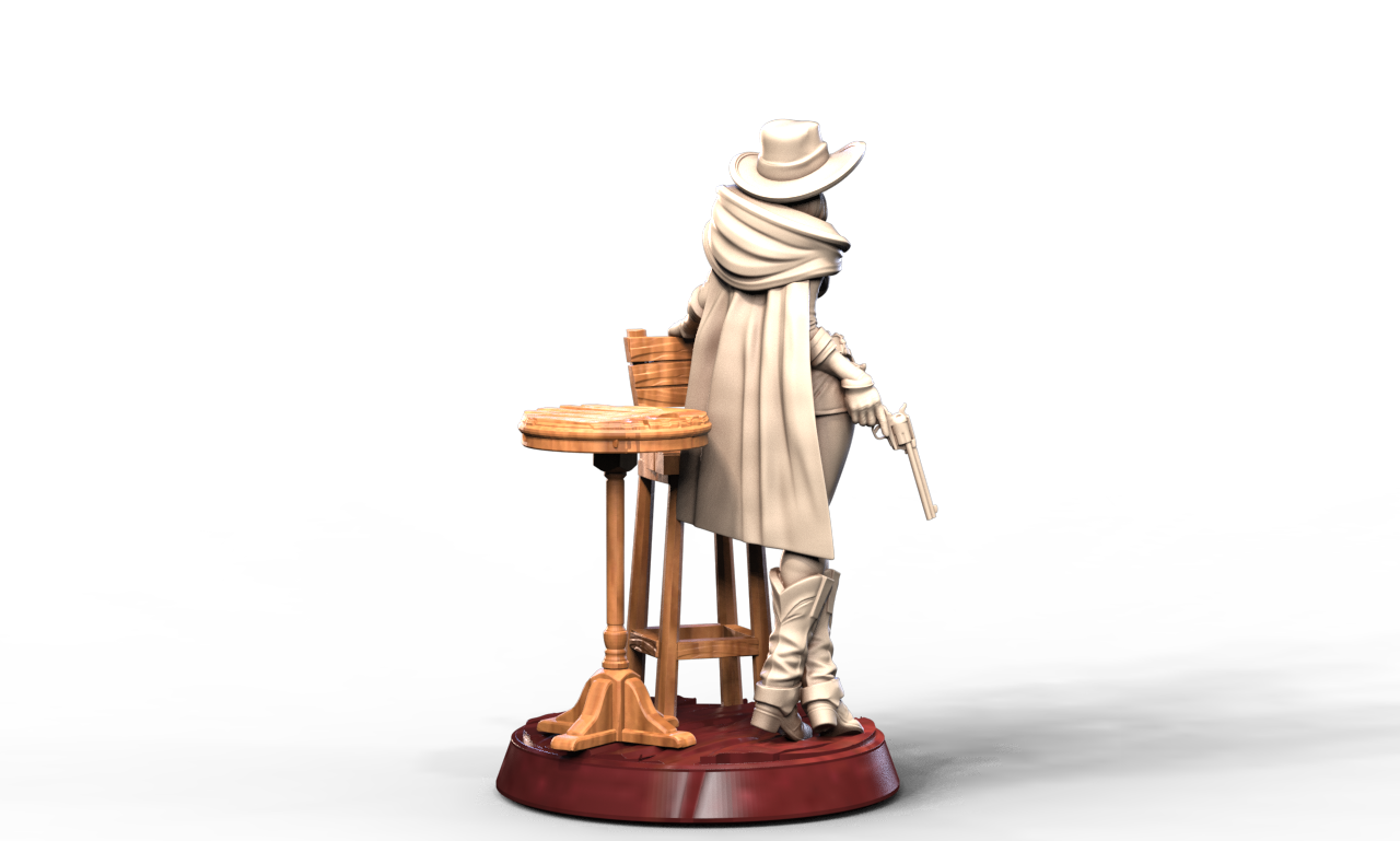 Ember Belle resin figure