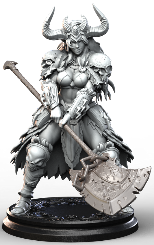 1. Astrid the Lion-Heart (Adult) - Broken Sword Miniatures 3D printed resin figure