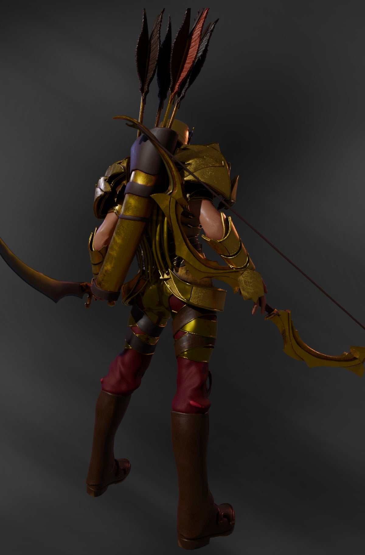 ARCHER ELVE resin figure