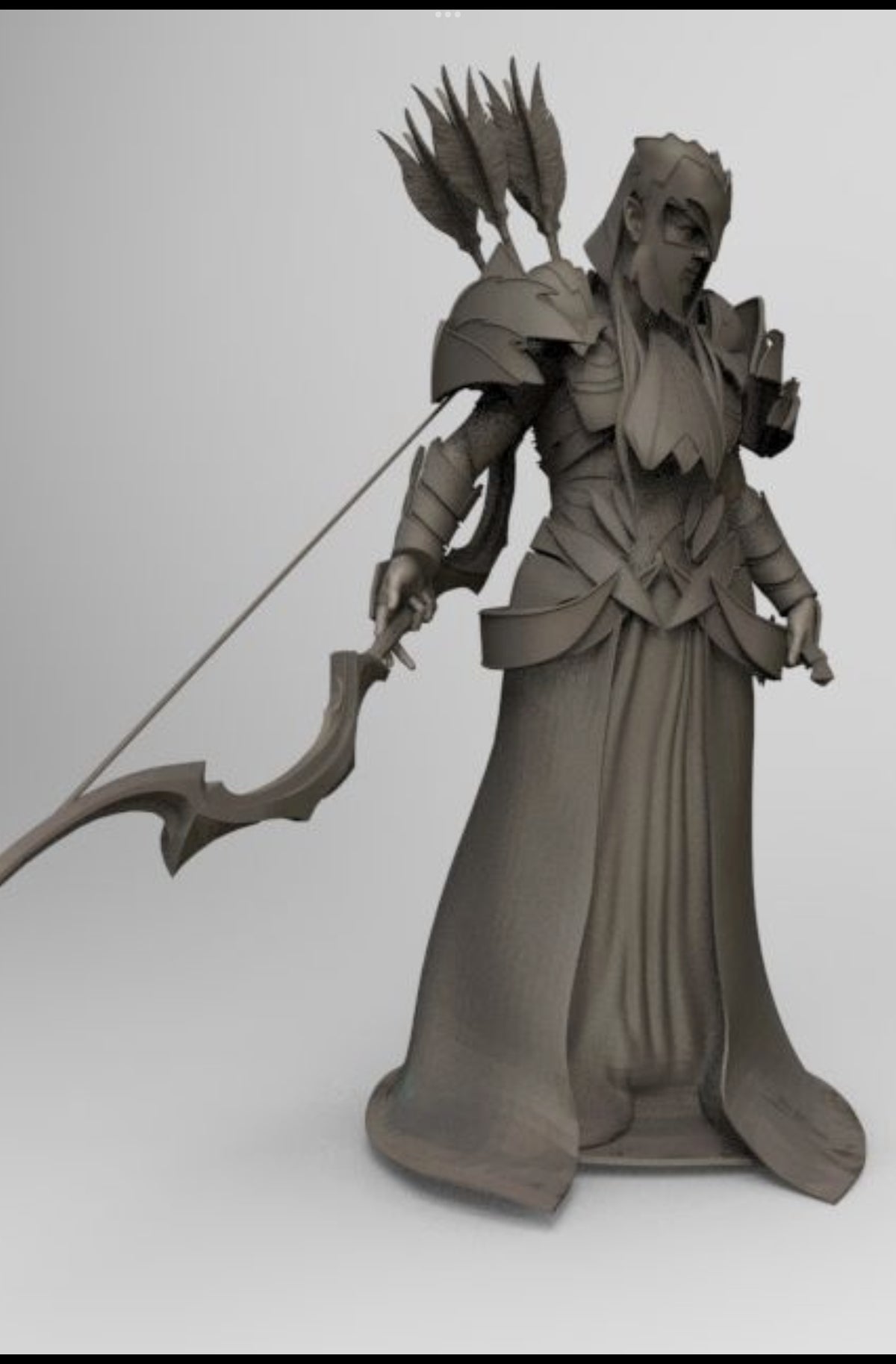 ARCHER ELVE resin figure