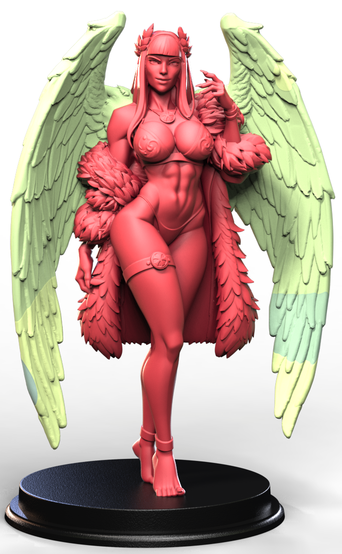 Aurelyss Solwing Bust resin figure