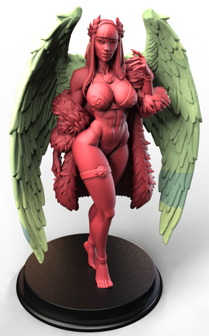 Aurelyss Solwing Bust resin figure