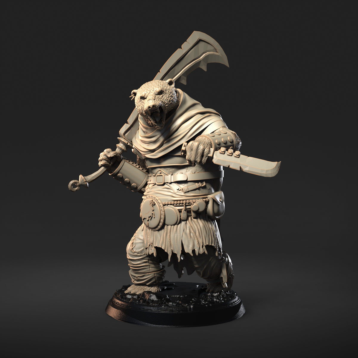 BIG BEAR resin figure