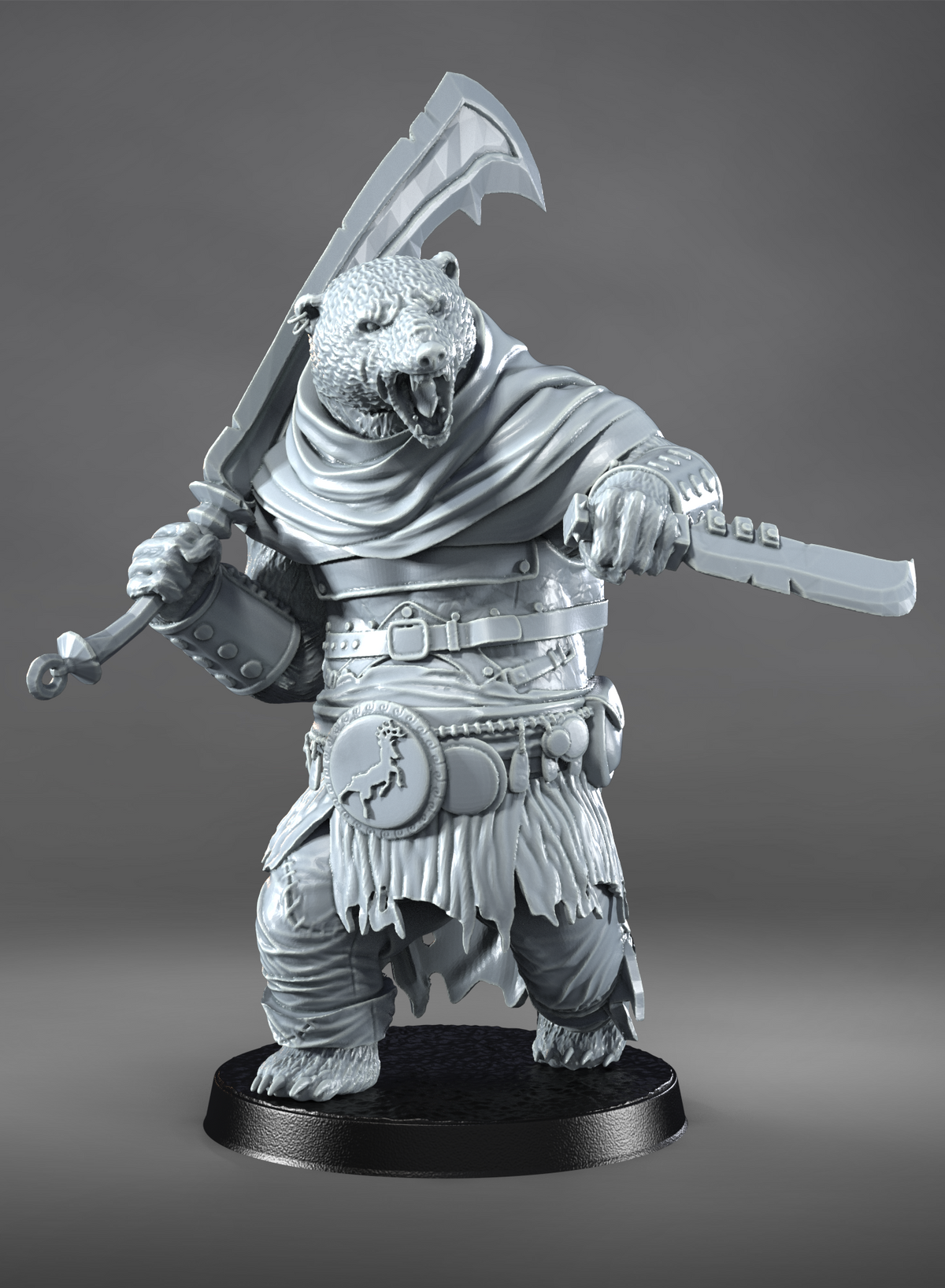 BIG BEAR resin figure