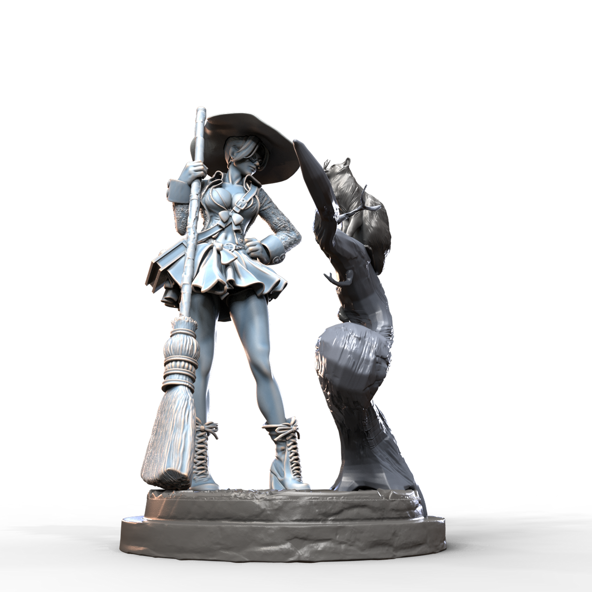 Calyndra Duskwoven resin figure