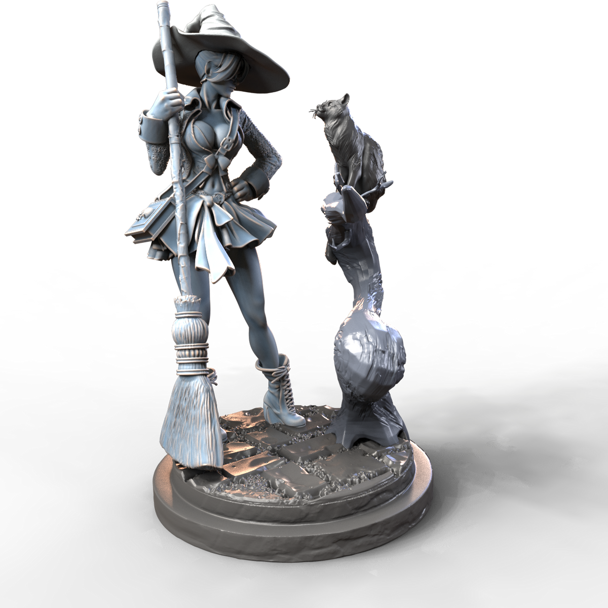 Calyndra Duskwoven resin figure