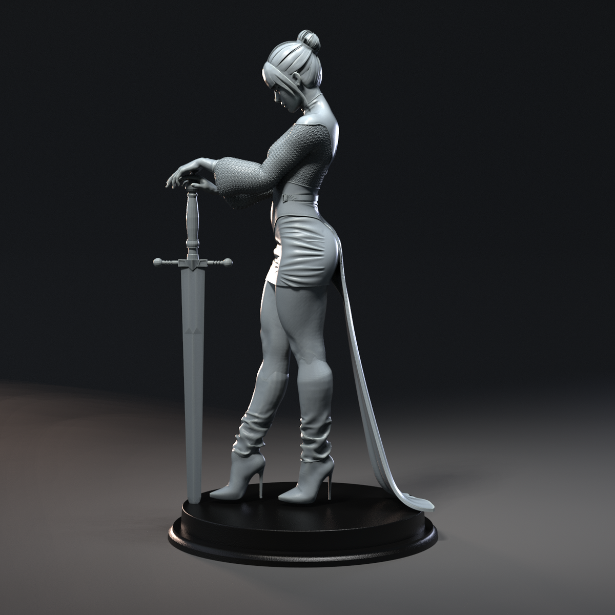 Carmilla Nocturne resin figure