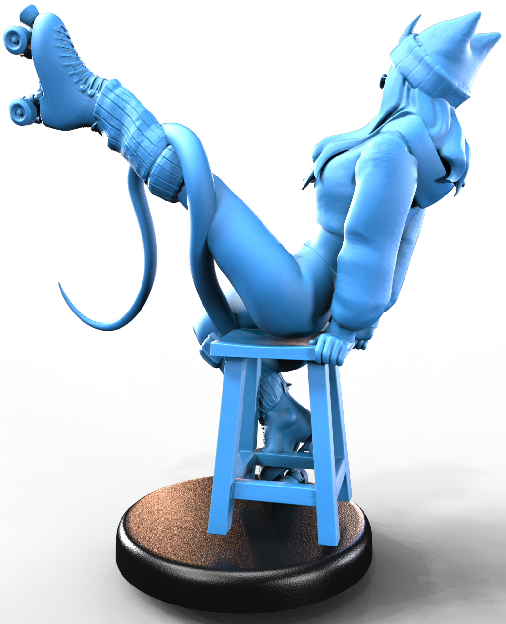 Cherry Redtail resin figure