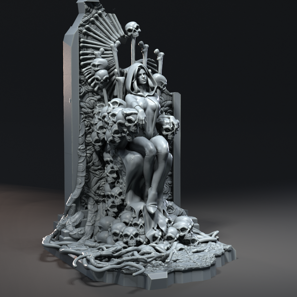 Clara Bloodrose resin figure
