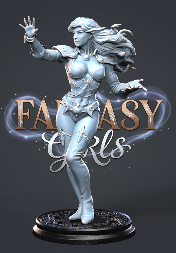 Elandra Solvane resin figure