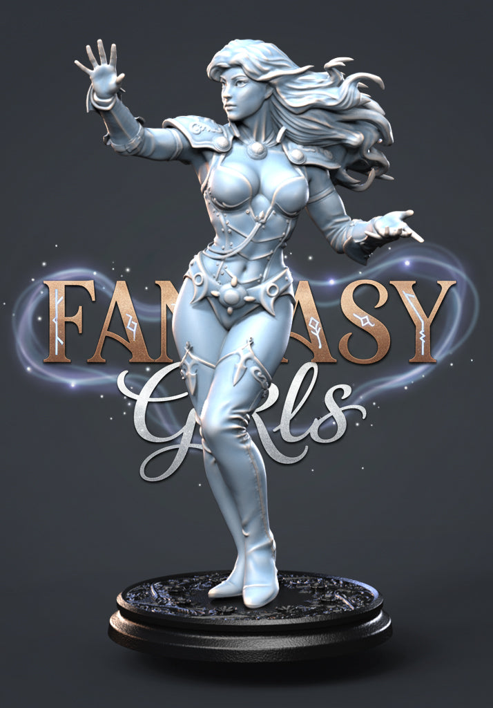 Elandra Solvane resin figure