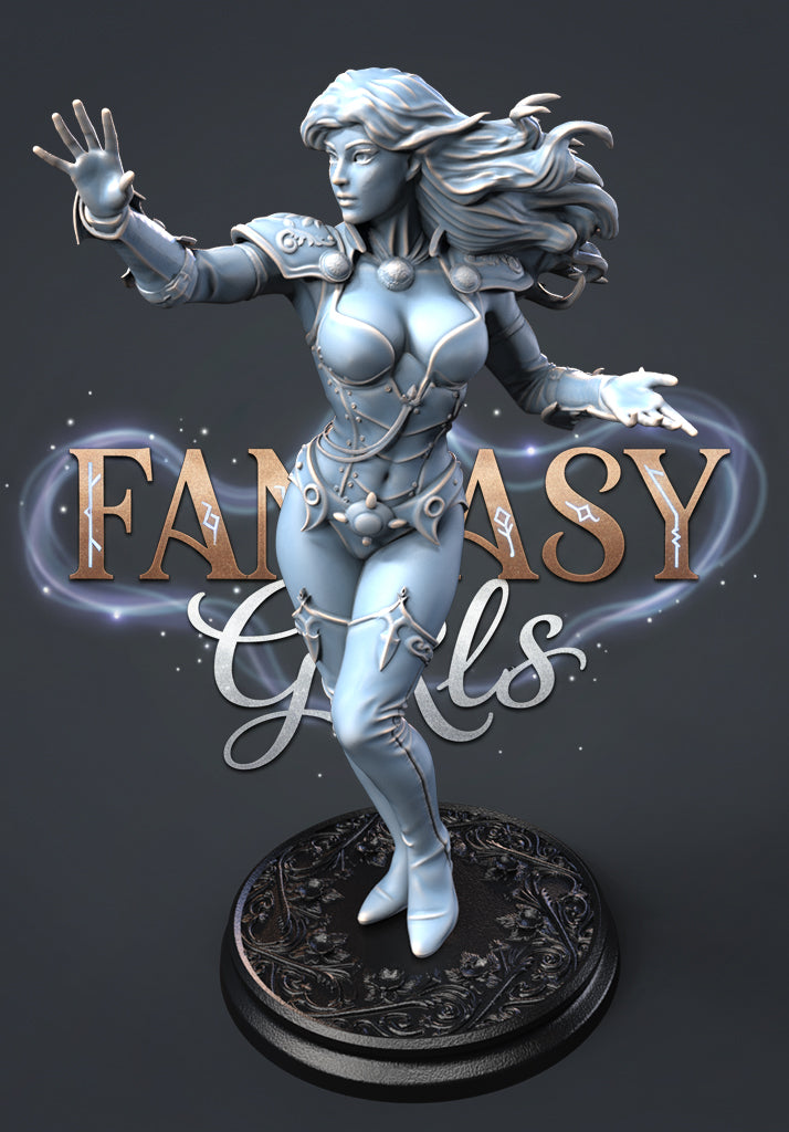 Elandra Solvane resin figure
