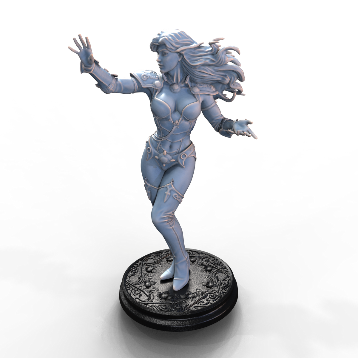 Elandra Solvane resin figure